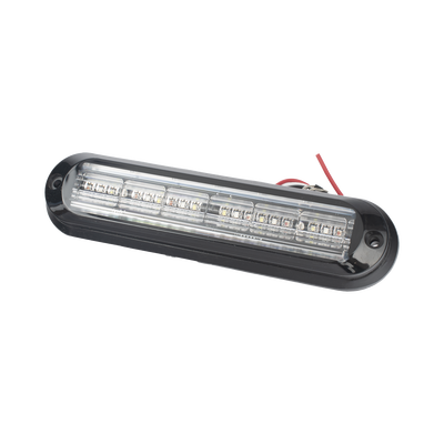Luz Auxiliar / 18 LEDs 3W / IP67 / Tricolor Rojo/Claro/Azul / 142.6×36×14 mm / 12 Patrones / ECE R65 / SAE J595 Clase I - Image 2