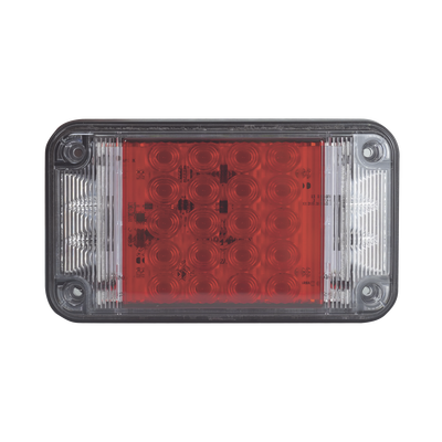 Luz de Advertencia LED / 66 LEDs / 7x4 Pulgadas / 12 VCC / 10 Patrones de Destello / Montaje Permanente - Image 3