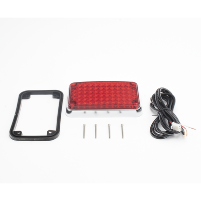 Luz de Advertencia LED / 66 LEDs / 6x4 Pulgadas / 12 VCC / 10 Patrones de Destello / Montaje Permanente - Image 2