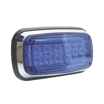 Luz de Advertencia LED / 12 LEDs / 11 Patrones de Destello / IP67 / 12-30 VCC / 170 x 134 x 64.5 mm - Image 3