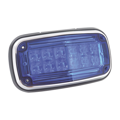 Luz de Advertencia LED / 12 LEDs / 11 Patrones de Destello / IP67 / 12-30 VCC / 170 x 134 x 64.5 mm - Image 5