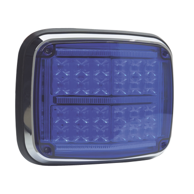 Luz de Advertencia LED / 24 LEDs / 11 Patrones Programables / IP67 / 12-30 VCC / 24 W / Policarbonato - Image 3