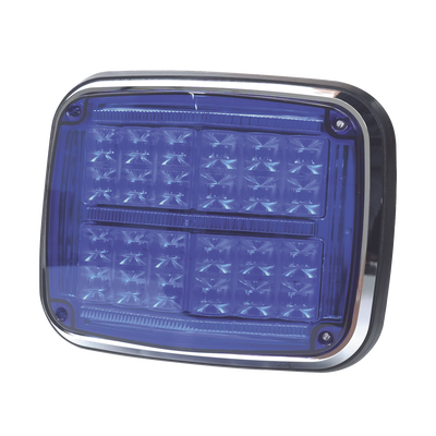 Luz de Advertencia LED / 24 LEDs / 11 Patrones Programables / IP67 / 12-30 VCC / 24 W / Policarbonato - Image 4