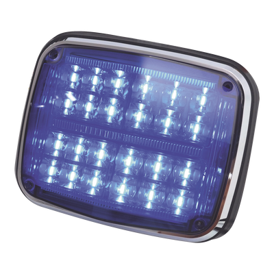 Luz de Advertencia LED / 24 LEDs / 11 Patrones Programables / IP67 / 12-30 VCC / 24 W / Policarbonato - Image 5