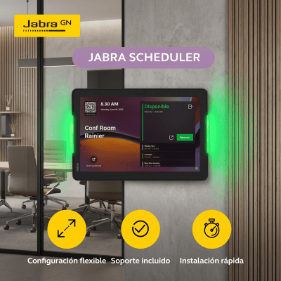 Panel de Programación de Salas / Pantalla Táctil 10.1" / Resolución 1920x1200 / Android 13 / PoE IEEE 802.3af / Wi-Fi 802.11ac / Bluetooth 5.2 / Certificado Microsoft Teams y Zoom Rooms / Barras LED de Disponibilidad / Montaje Flexible - Image 4