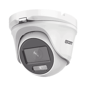 Cámara Eyeball TurboHD / 3K 2960x1665 / Lente 2.8 mm / ColorVu Luz Blanca 20 m (65.6 ft) / Audio por Coaxitron / IP66 / dWDR / 4 Tecnologías TVI-AHD-CVI-CVBS