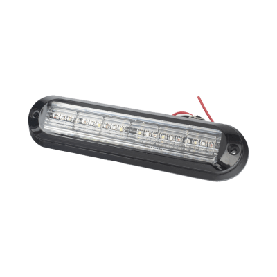 Luz Auxiliar Ultra Brillante / 18 LEDs 3W / IP67 / Rojo/Azul/Ambar / 142.6x36x14mm / 10-30VDC / 0.47x0.12x0.05ft - Image 2