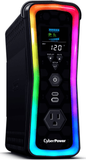 UPS Línea Interactiva / 1500 VA / 1000 W / Onda Senoidal Pura / 13 Salidas NEMA 5-15R / AVR 86-148 Vca / USB / RGB - Image 3