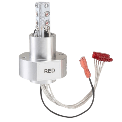 Tubo estroboscópico LED / 50,000 h / UL cUL / Rojo / Reemplazo directo / Series 191XL 225XL 27XL