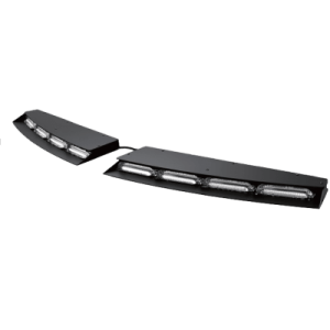 Barra de Luces Interior Tipo Visera / 43 Patrones de Advertencia / LED Monocromo y Bicolor / SAE J595 Clase 1 / Cableado 365 cm (143.7 in) / Compatible Ford Police Interceptor 2020+