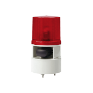 Baliza LED con Sirena / 5 Tonos 105 dB / 4 Modos de Destello / 110-220 VCA / IP54 / -30°C a +50°C
