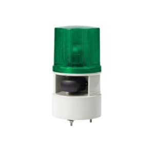 Baliza LED con Sirena / 5 Tonos 105 dB / 4 Patrones de Destello / 110-220 VCA / IP54