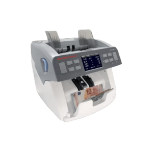 Contadora Valoradora de Billetes / 3 Divisas Simultáneas / Doble CIS + MG + IR + UV / Pantalla Táctil 3.5" / 800 BPM / Lectura de Números de Serie