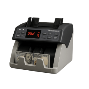 Contador de Billetes / Sensores MG-IR-UV / 1500 notas/min / Tolva 300 notas / Stacker 200 notas / Detección Dobles y Encadenadas / RS-232 USB SD