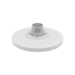 Adaptador de Montaje tipo Plato / Aluminio / Ø215 x 67 mm / Pared o Techo / Conexión Tubo 1 1/2' PF