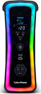 UPS Línea Interactiva / 1500 VA / 1000 W / Onda Senoidal Pura / 13 Salidas NEMA 5-15R / AVR 86-148 Vca / USB / RGB