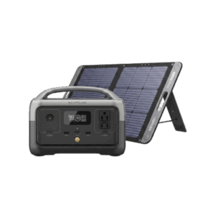 Kit de Energía Portátil / 256 Wh LFP / Inversor 300 W / Panel Solar 100 W / USB-C 60 W / IP67 / Wi-Fi