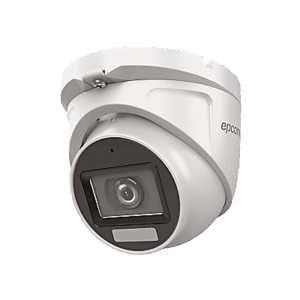 Cámara Turret TURBOHD / 2 Megapixel / Dual Light 30 m (98.4 ft) IR + 20 m (65.6 ft) Luz Blanca / Audio Integrado / IP66 / Metal