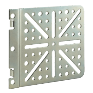 Soporte Universal para PDU / Acero 1.9 mm / Montaje en Esquina / 2 Piezas / Compatible con Gabinetes ProLine