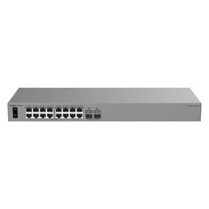 Switch Inteligente Capa 2 / 16 Puertos Gigabit / 2 Puertos SFP 2.5GE / 42 Gbps / Gestión Cloud / ERPS / Diseño Fanless / Modo CCTV / Protección 6 kV