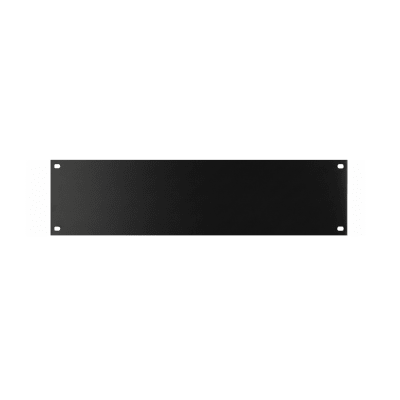 Tapa Ciega para Rack / 2 UR / Acero 2.66 mm / 3.47 x 19.00 x 0.11 in / Negro