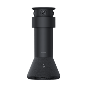 Cámara de Videoconferencia / Triple Cámara 8MP 4K / Cobertura 360° / Audio Inteligente 6+1 Micrófonos / Alcance de Voz 6 m (19.7 ft) / Diseño Cilíndrico Compacto