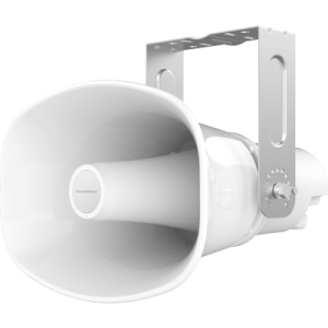 Altavoz SIP Bidireccional / 50W / 126 dBA / IP66 / 3 Micrófonos con IA / PoE++ / Alcance 8 m (26.2 ft)